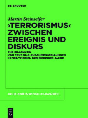 cover image of "Terrorismus" zwischen Ereignis und Diskurs